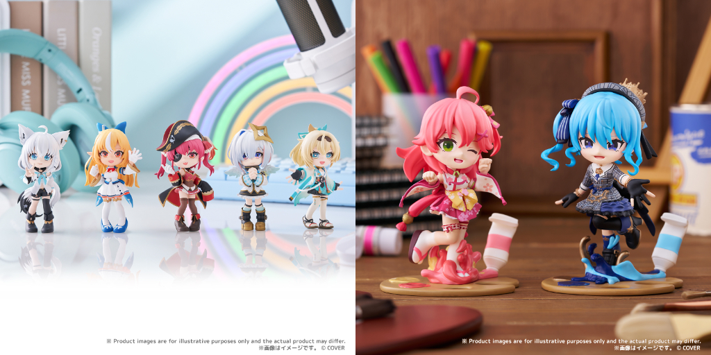 [予約開始]『ホロライブプロダクション』「PalVerse ホロライブvol.1 白上フブキ／不知火フレア／宝鐘マリン／天音かなた／風真いろは」「PalVerse Palè.さくらみこ／星街すいせい」が登場！[ブシロードクリエイティブ]