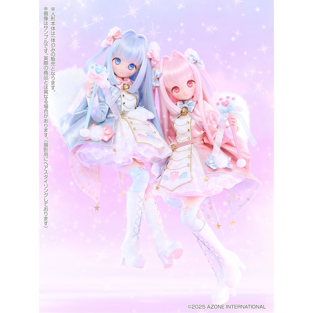 [予約開始]『Iris Collect』人気ドールクリエイター「s*t*j」がデザイン・監修を手掛けた、フラッフィーワンダーランドシリーズ『ほのの』の第2弾が登場！[アゾン]