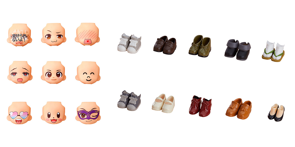 [予約開始]『ねんどろいどもあ』『ねんどろいどどーる』ねんどろいど用とりかえ表情パーツの第4弾、「ねんどろいどどーる」に使用できる可愛いシューズセットが登場！[グッドスマイルカンパニー]