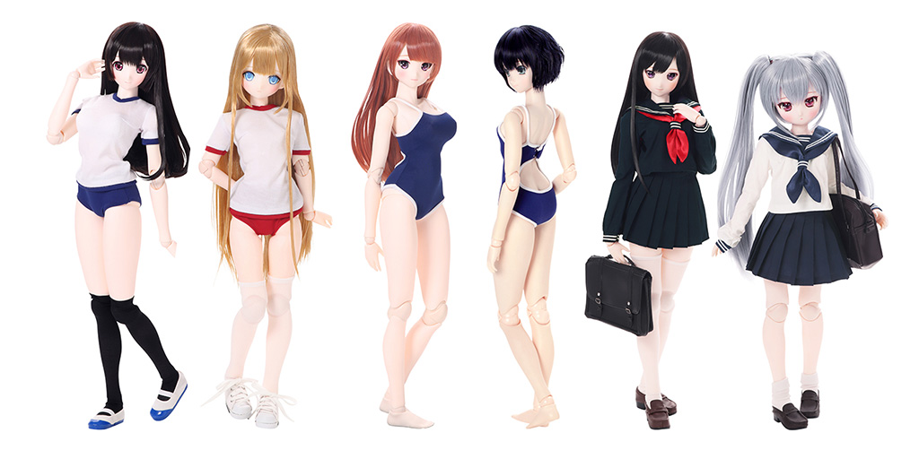 予約開始]『AZONE』45～50cmドール用ミニコスチュームから「体操