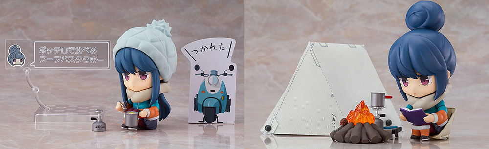 [予約開始]『ゆるキャン△』「志摩リン」がねんどろいどになって登場！キャンプ道具がいっぱい付属するDX Ver.も！[Max Factory]