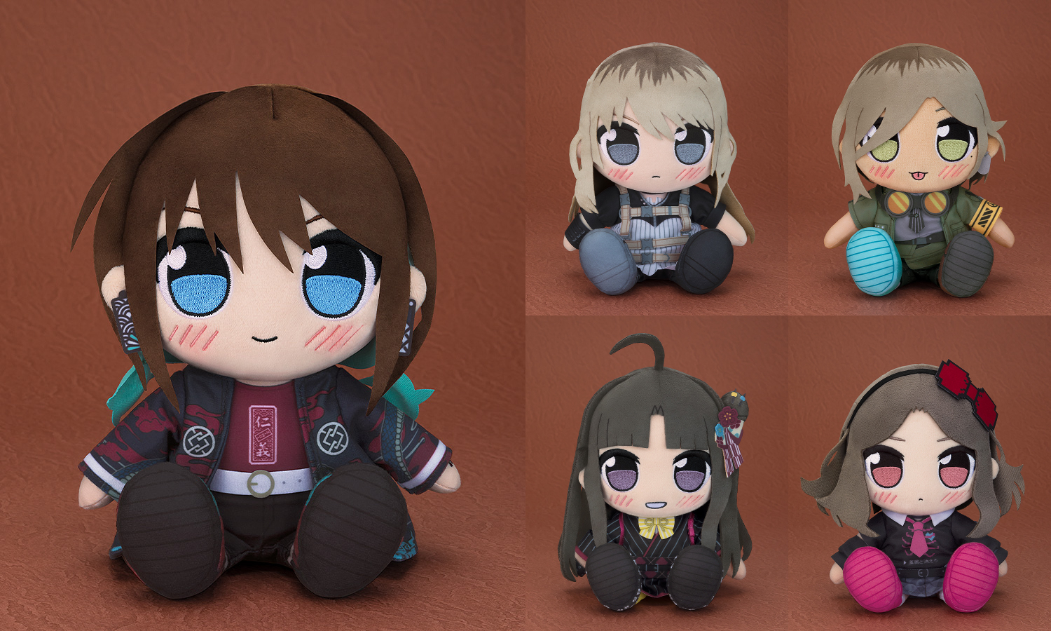 [予約開始]『ガールズバンドクライ』楽曲「空白とカタルシス」の衣装を着た、くりぱん ぬいぐるみ「井芹仁菜／河原木桃香／安和すばる／ルパ／海老塚智」が登場！[グッドスマイルカンパニー]