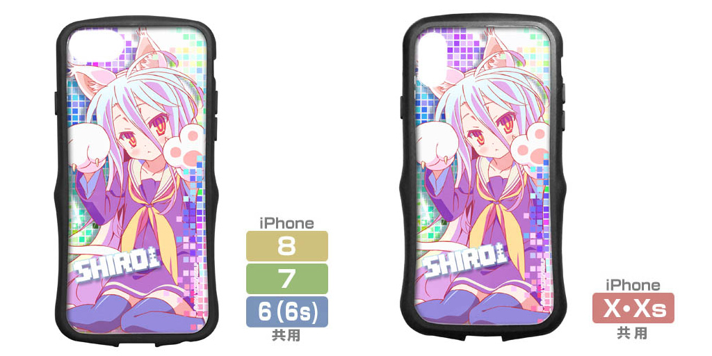 [予約開始]『ノーゲーム・ノーライフ』「白」のTPUバンパー iPhoneケース（6・7・8共用、X・Xs共用） が登場！[二次元コスパ]