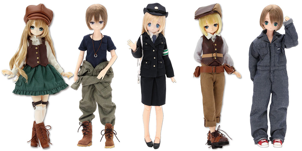 予約開始]『AZONE』1/6サイズドール用ミニコスチュームから