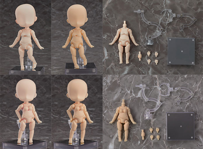 [予約開始]『ねんどろいどどーる』「ねんどろいどどーる」の女の子ボディが再登場♪[グッドスマイルカンパニー]