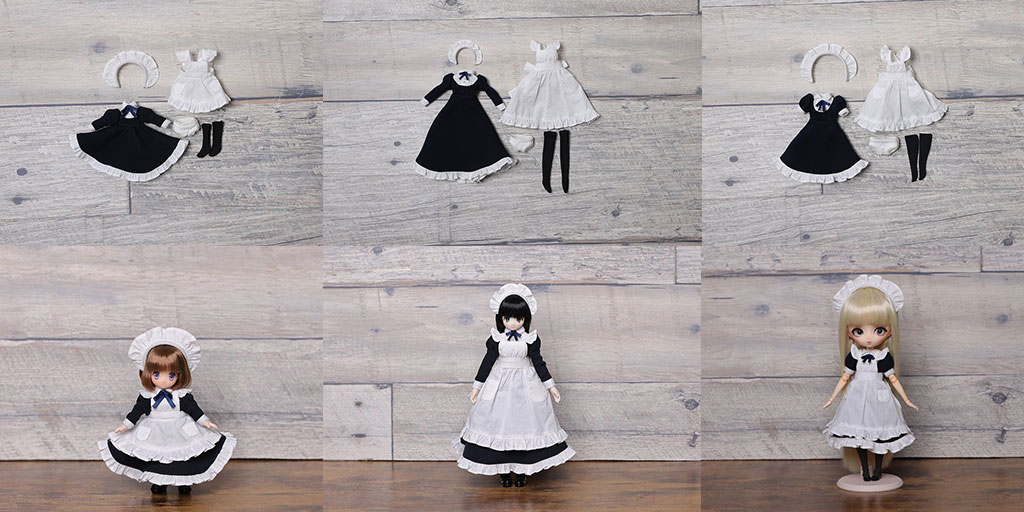 [予約開始]『CURE MAID CAFE’』「1/6サイズドール用」「1/12サイズドール用」「Harmoniaシリーズドール用」のキュアメイドカフェセットが登場！[Little World × DollHearts]