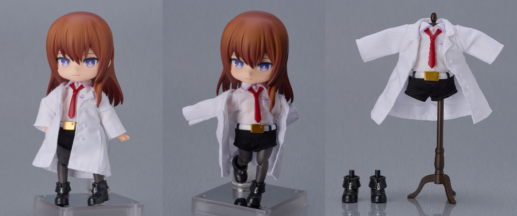 [予約開始]『STEINS;GATE』「牧瀬紅莉栖 白衣Ver.」のねんどろいどどーる、おようふくセットが登場！[グッドスマイルカンパニー]