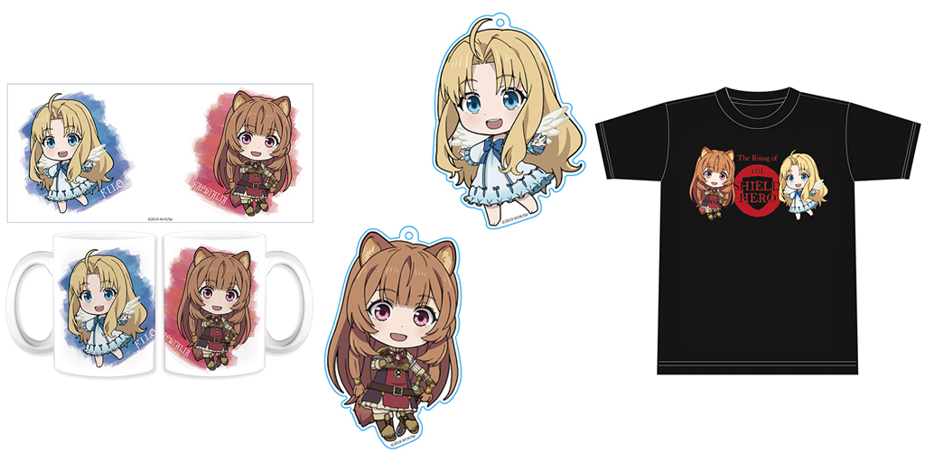 [予約開始]『盾の勇者の成り上がり』キーホルダー2種、マグカップ 、Tシャツが登場！[株式会社アズメーカー]