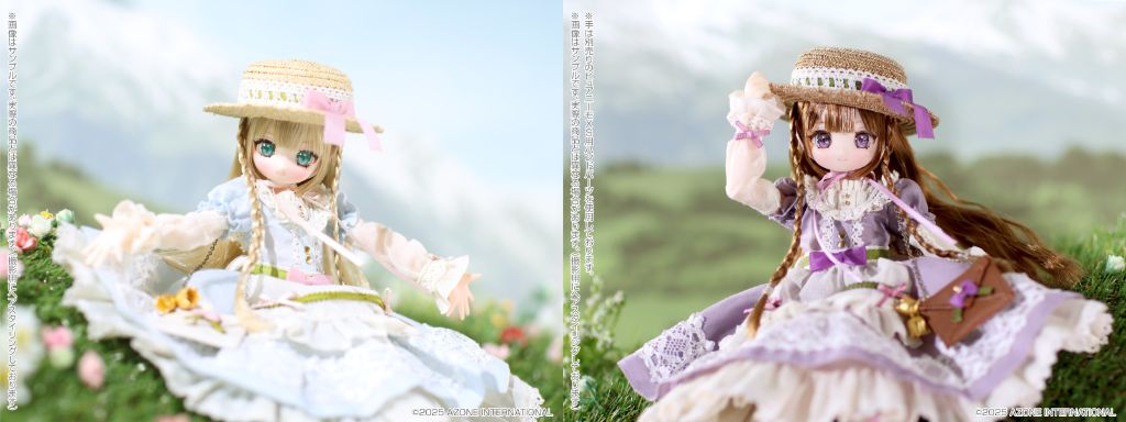 [予約開始]『Iris Collect petit』1/6 アイリスコレクトプチシリーズより、二輪の可憐な花をイメージした 『みら』第2弾が登場！[アゾン]