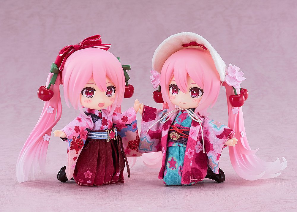 [予約開始]『初音ミク』ひろはこ 2025バージョンの「桜ミク（弘前）」「桜ミク（函館）」がねんどろいどどーるで登場！[グッドスマイルカンパニー]