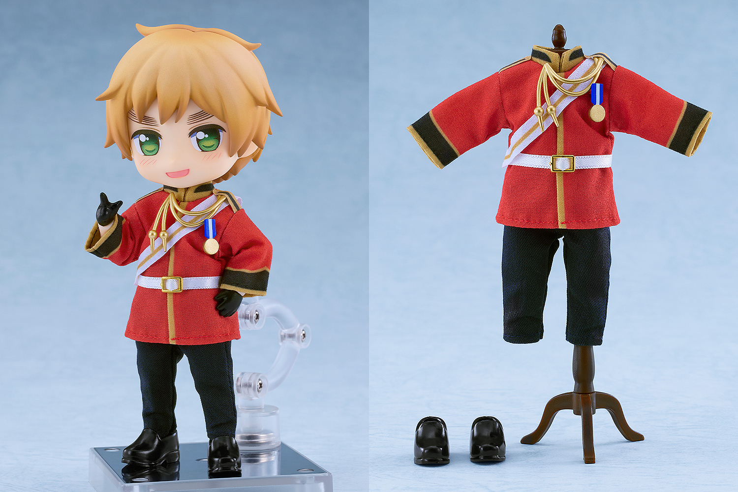 [予約開始]『ヘタリア World★Stars』「イギリス」のねんどろいどどーる／おようふくセットが登場！[グッドスマイルカンパニー]