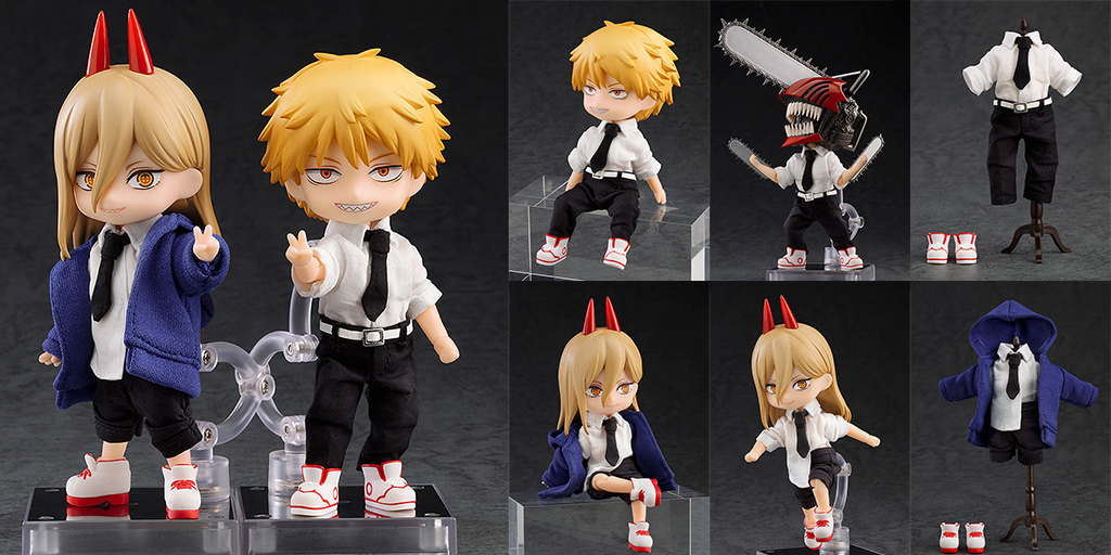[予約開始]『ねんどろいどどーる』「デンジ」「パワー」のねんどろいどどーる、おようふくセットが登場！[グッドスマイルカンパニー]