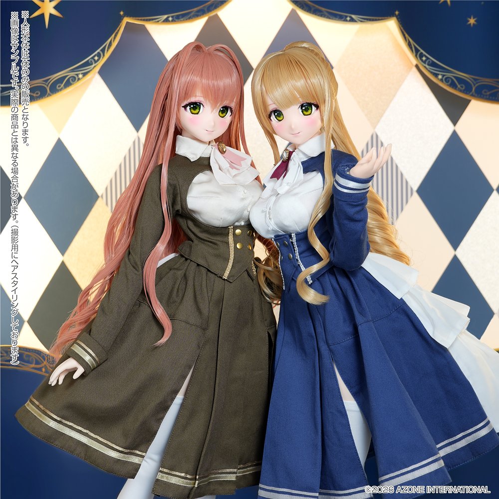 [予約開始]『Iris Collect』人気ドールクリエイター「Poe-Poe」マスク・アイデザイン、新キャラクター『ユリヤ』が登場！[アゾン]