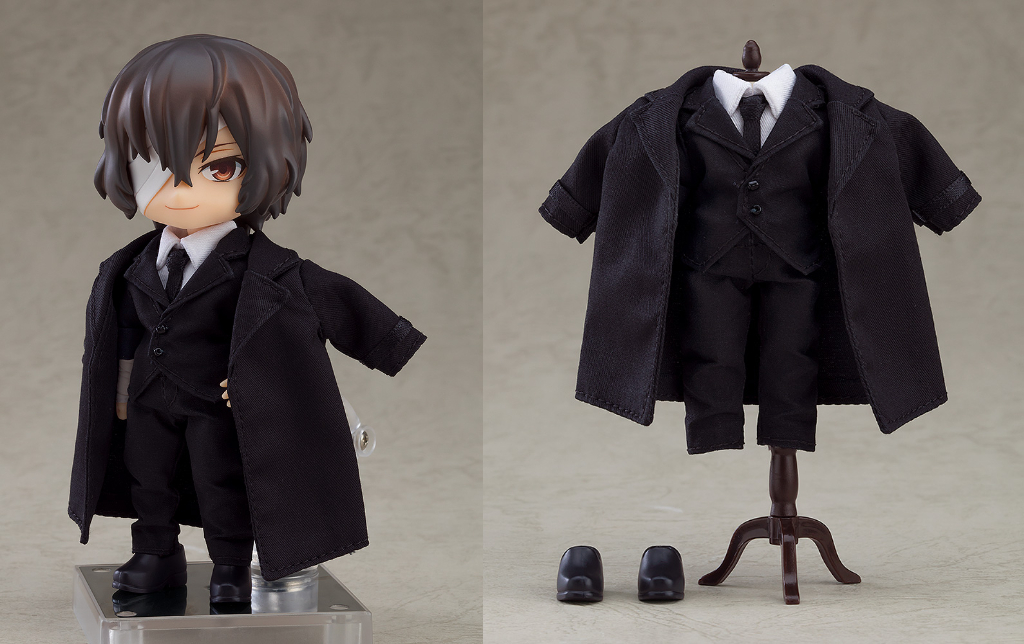 [予約開始]『文豪ストレイドッグス』「太宰治 黒の時代Ver.」のねんどろいどどーる、おようふくセットが登場！[グッドスマイルカンパニー]