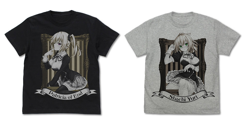 [予約開始]『ノラと皇女と野良猫ハート』「ノラ」に魔法をかけた「皇女パトリシア」のTシャツ、「ノラ」の家のことなら彼女にお任せ！「シャチ」のTシャツが登場！[二次元コスパ]