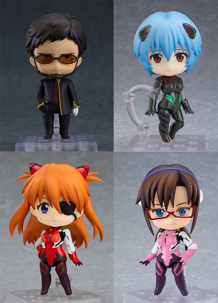 [予約開始]『EVANGELION』「碇ゲンドウ」「式波・アスカ・ラングレー 」「アヤナミレイ（仮称）」「真希波・マリ・イラストリアス」のねんどろいどが登場！[グッドスマイルカンパニー]