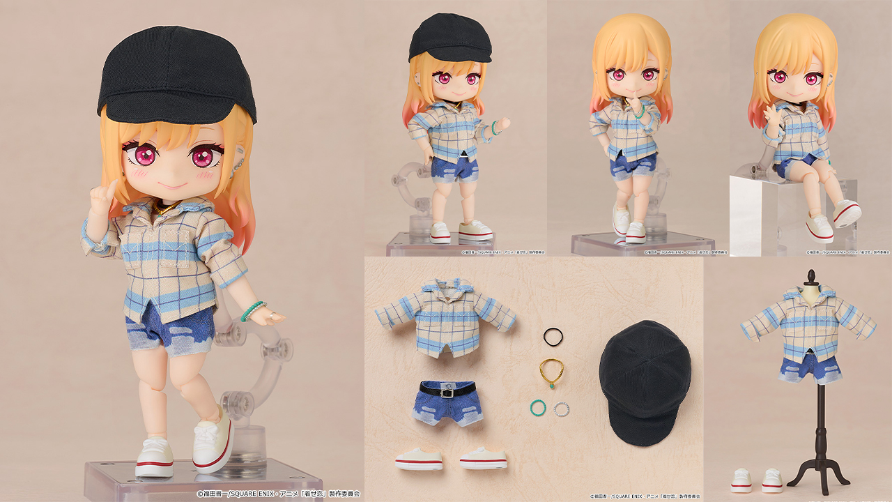 [予約開始]『TVアニメ「その着せ替え人形は恋をする」』「喜多川海夢 私服Ver.」のねんどろいどどーる／おようふくセットが登場！[グッドスマイルカンパニー]