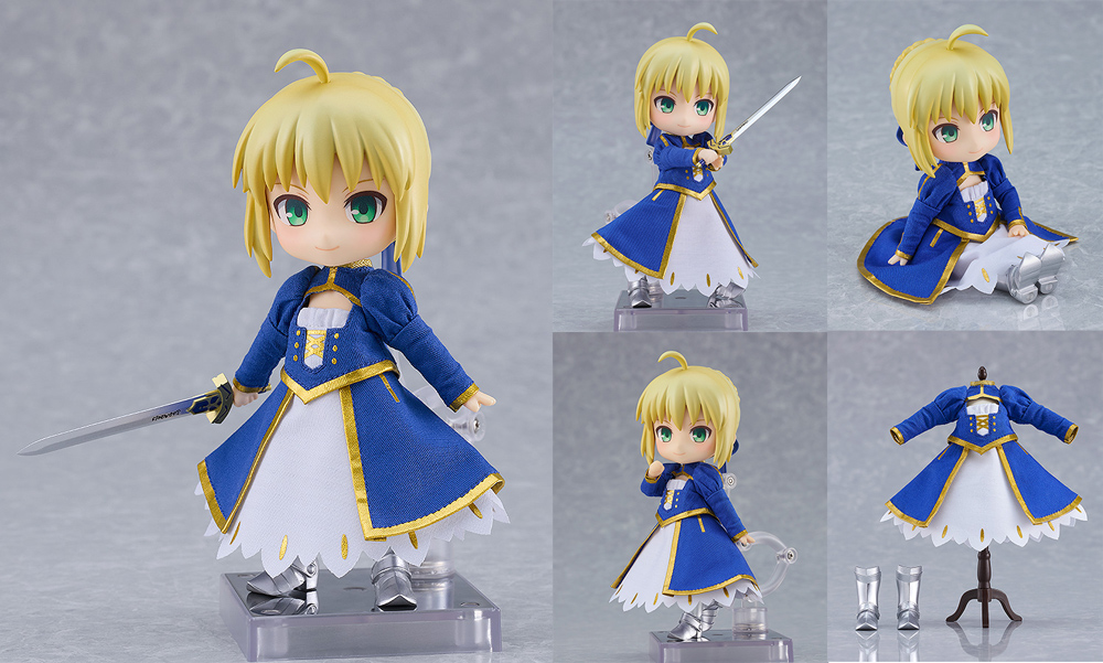 [予約開始]『Fate/Grand Order』「セイバー/アルトリア・ペンドラゴン」のねんどろいどどーる、おようふくセットが登場！[グッドスマイルカンパニー]