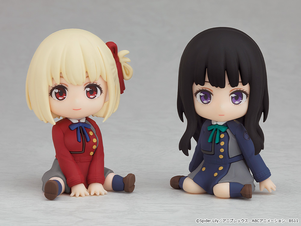 [予約開始]『リコリス・リコイル』「錦木千束」「井ノ上たきな」のねんどろいどぷらす らばーますこっとが登場！[グッドスマイルカンパニー]