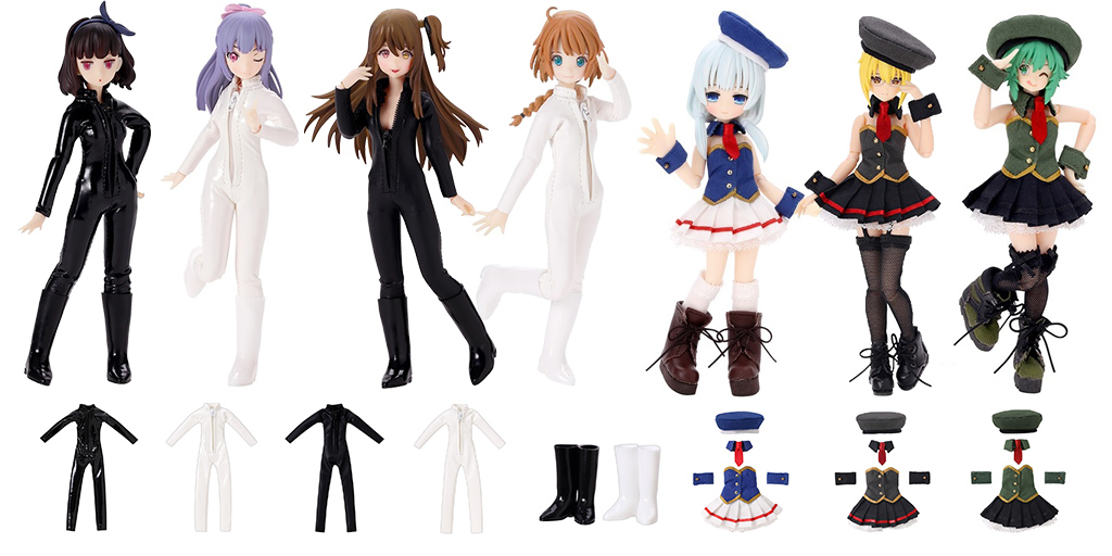 azone/みら:本体+衣装セット S-24-05-26-009-GN-ZS : dollyteria