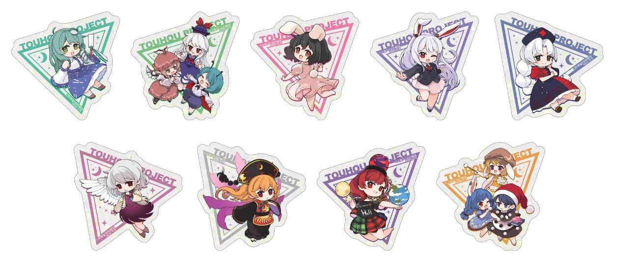 東方Project ホロステッカー