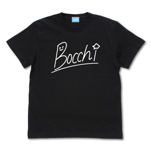 ぼっちちゃんのサイン Tシャツ BLACK