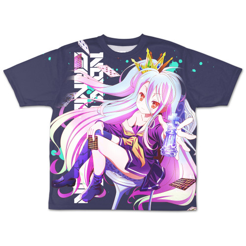 描き下ろし 「白」 両面フルグラフィックTシャツ ASCIENTE!Ver.
