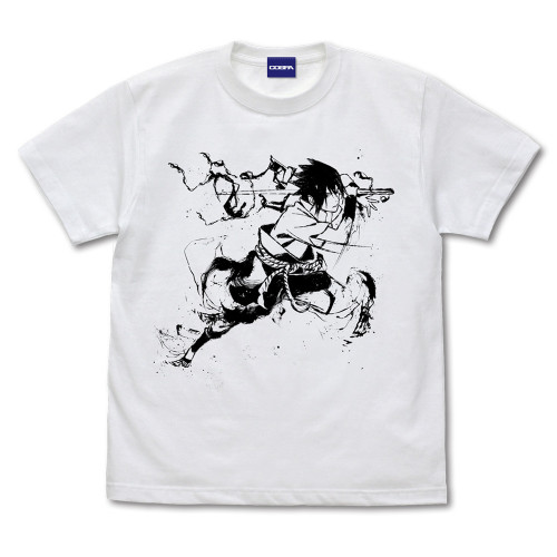 サスケ Tシャツ 墨絵Ver. （WHITE）