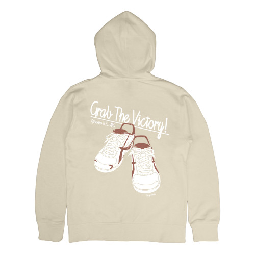 日向翔陽シューズ ジップパーカー LIGHT BEIGE
