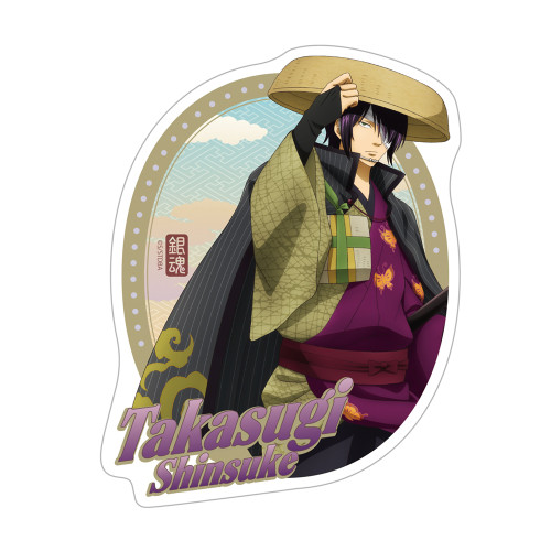 描き下ろし 高杉晋助 屋外対応ステッカー 旅装Ver.