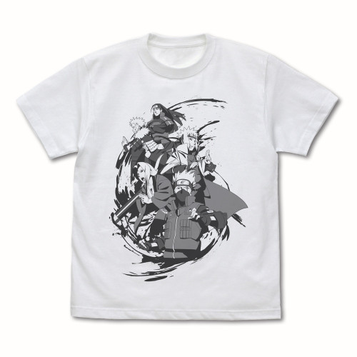 歴代火影 Tシャツ （WHITE）