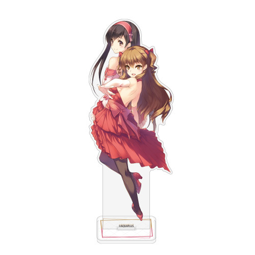 AQUAPLUS 20th Anniversary 森川由綺＆緒方理奈 アクリルスタンド（大）