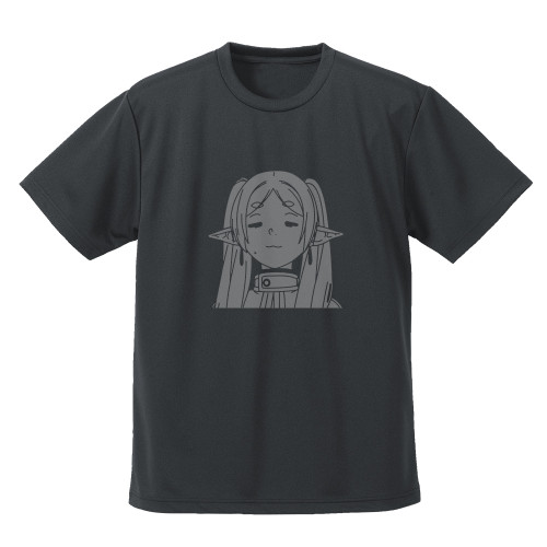 フリーレン フェイス ドライTシャツ GUNMETAL