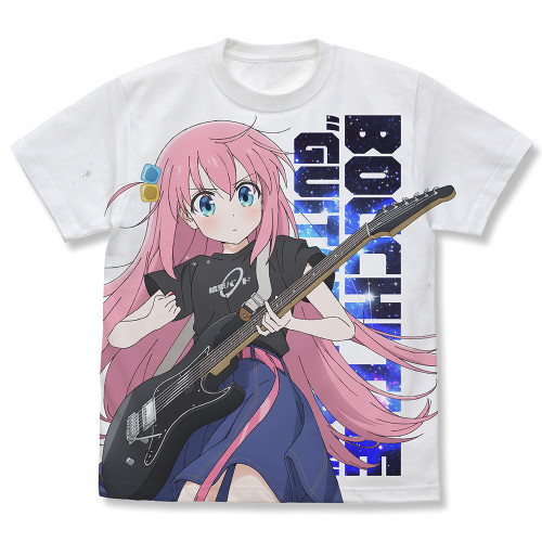 後藤ひとり フルグラフィックTシャツ Playing the guitar Ver.