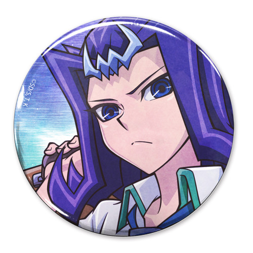 描き下ろし 神代凌牙 65mm缶バッジ オフモードの決闘者Ver.