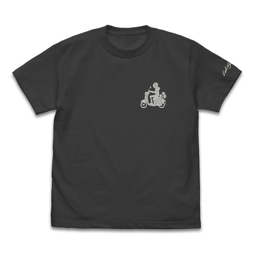 バイク志摩リン ワンポイント刺繍Tシャツ SUMI