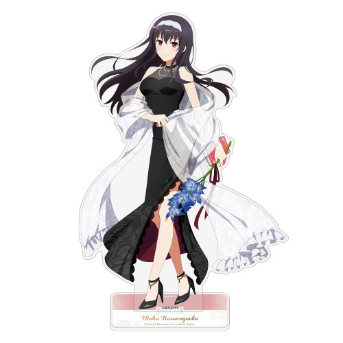 描き下ろし 霞ヶ丘詩羽 アクリルスタンド（大）Blooming dress Ver.