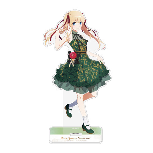 描き下ろし 澤村・スペンサー・英梨々 アクリルスタンド（大）Blooming dress Ver.