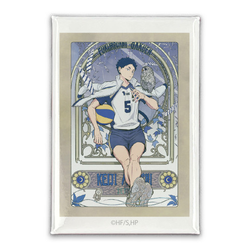 赤葦京治 スクエア缶バッジ 飛翔Ver.