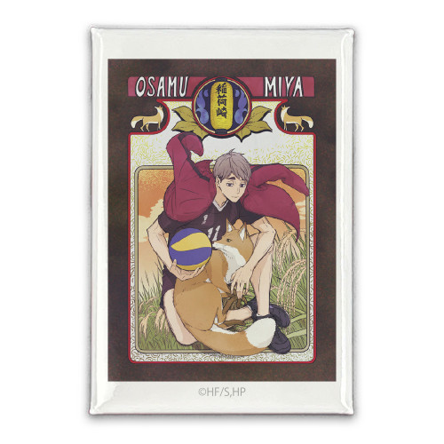 宮 治 スクエア缶バッジ 飛翔Ver.