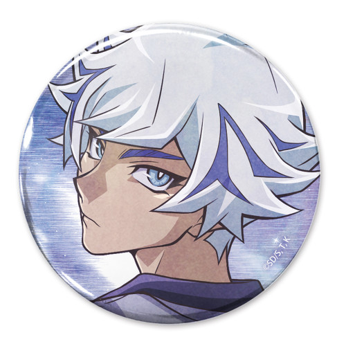 描き下ろし 鴻上了見 65mm缶バッジ オフモードの決闘者Ver.