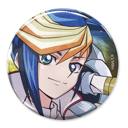 描き下ろし ユーゴ 65mm缶バッジ オフモードの決闘者Ver.