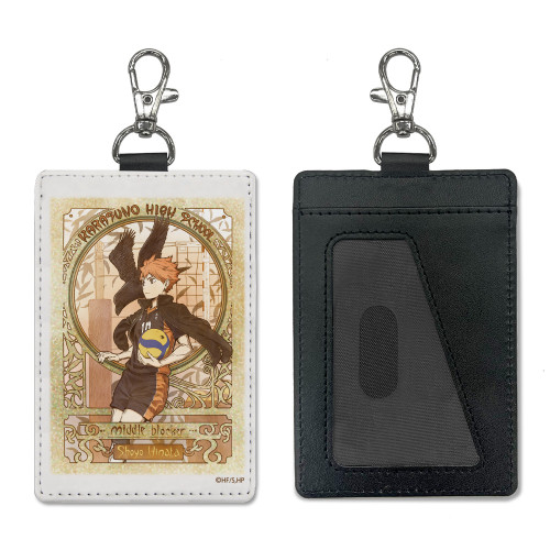 日向翔陽 パスケース（ナスカン付き） 飛翔Ver.