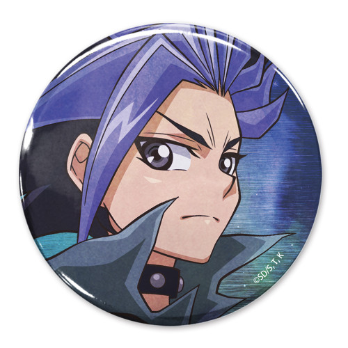 描き下ろし ユート 65mm缶バッジ オフモードの決闘者Ver.