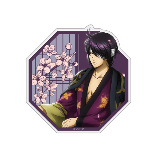 描き下ろし 高杉晋助 アクリルマグネット 小窓から覗く景色Ver.