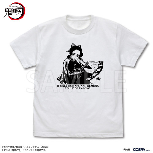 胡蝶しのぶ 蟲の呼吸 Tシャツ （WHITE）