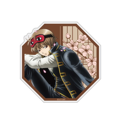 描き下ろし 沖田総悟 アクリルマグネット 小窓から覗く景色Ver.