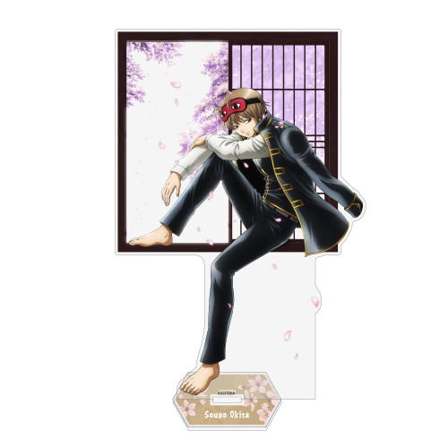 描き下ろし 沖田総悟 アクリルスタンド（大） 小窓から覗く景色Ver.