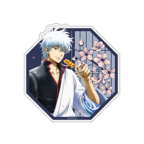 描き下ろし 坂田銀時 アクリルマグネット 小窓から覗く景色Ver.