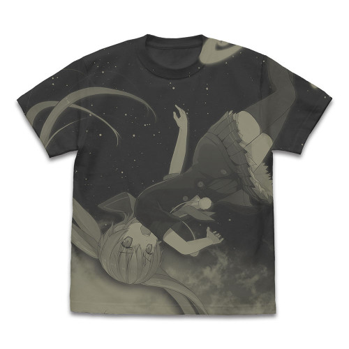 空を駆ける 有坂真白 オールプリントTシャツ